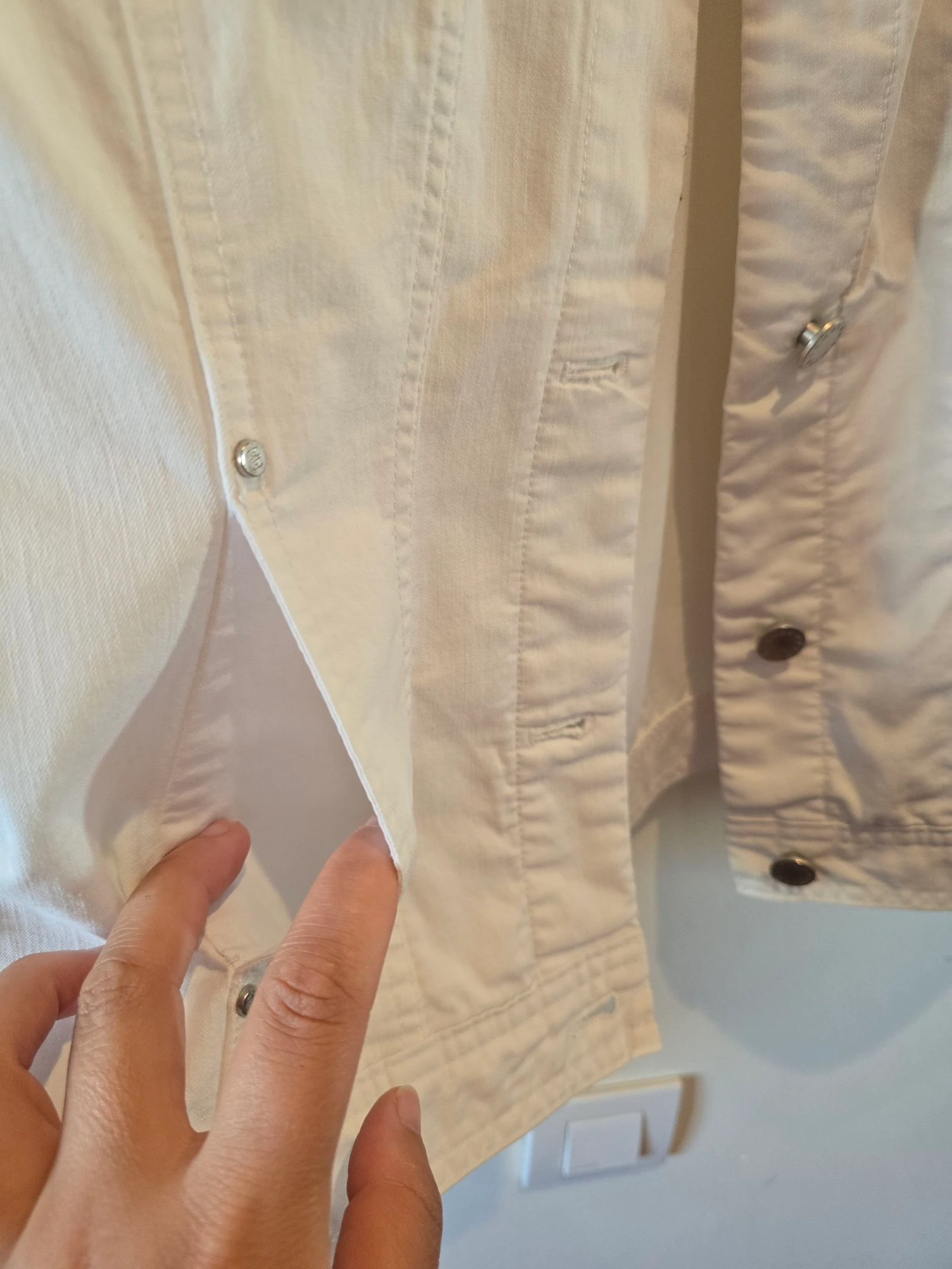 Cazadora denim blanca Canda premium de C&A-talla S – photo 6